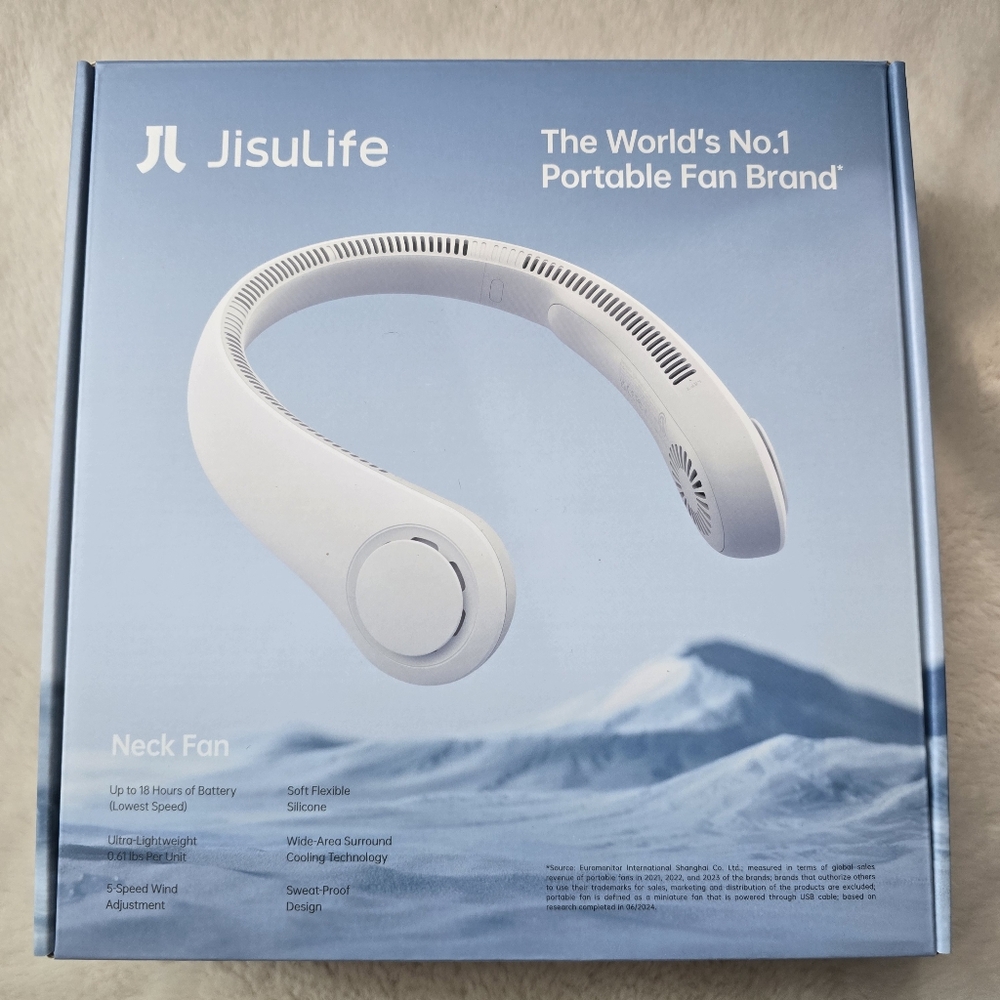 Jisulife Portable Neck Fan